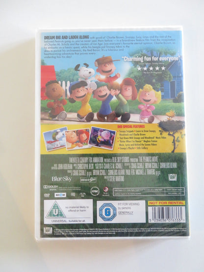 SNOOPY AND CHARLIE BROWN: THE PEANUTS MOVIE (DVD) NOAH SCHNAPP 2015 REGION 2 Rendezvous Cinema Movie posters