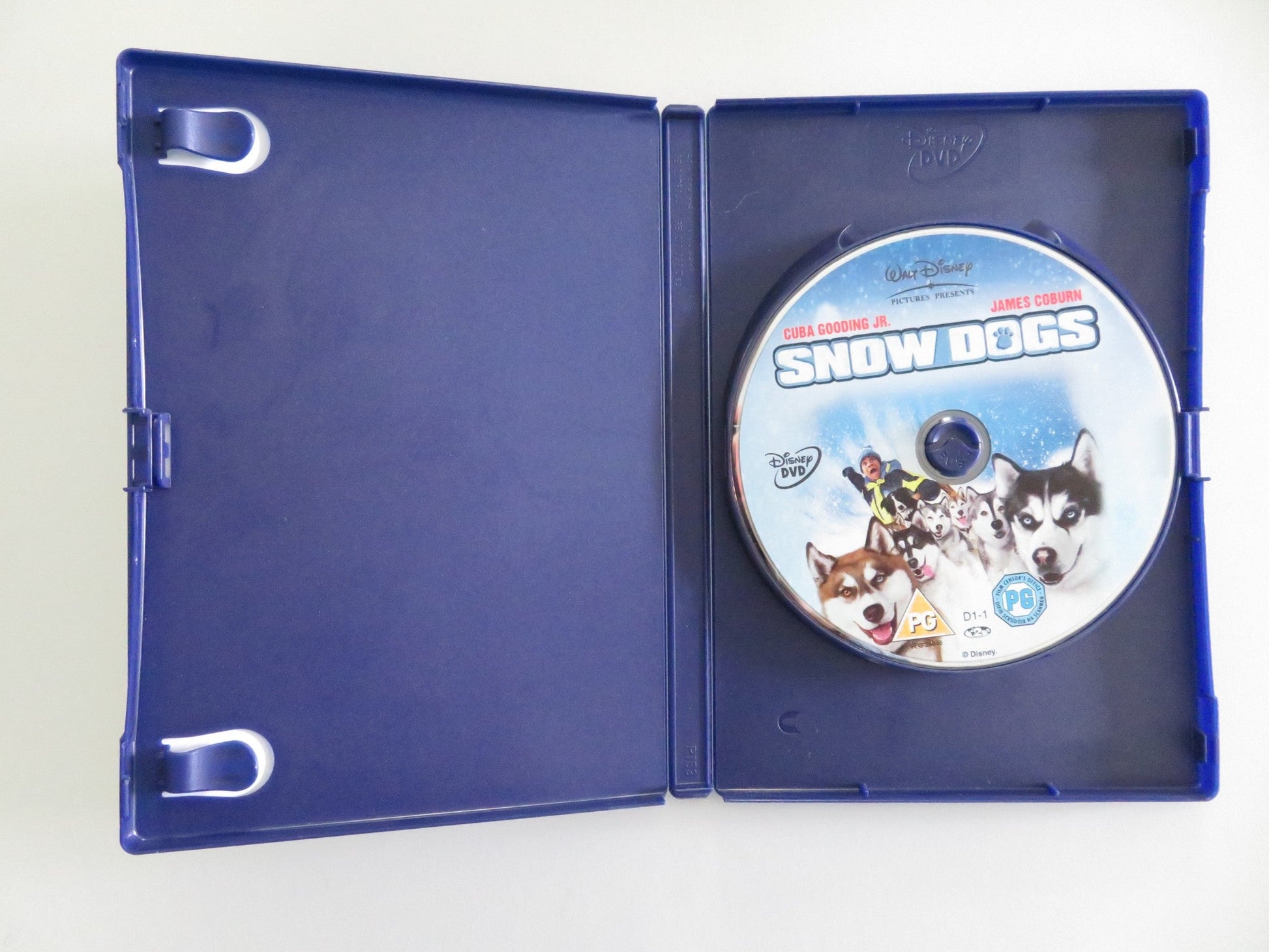 Snow Dogs (DVD) Disney Cuba Gooding Jr. James Coburn 2002 Region 2 Movie posters