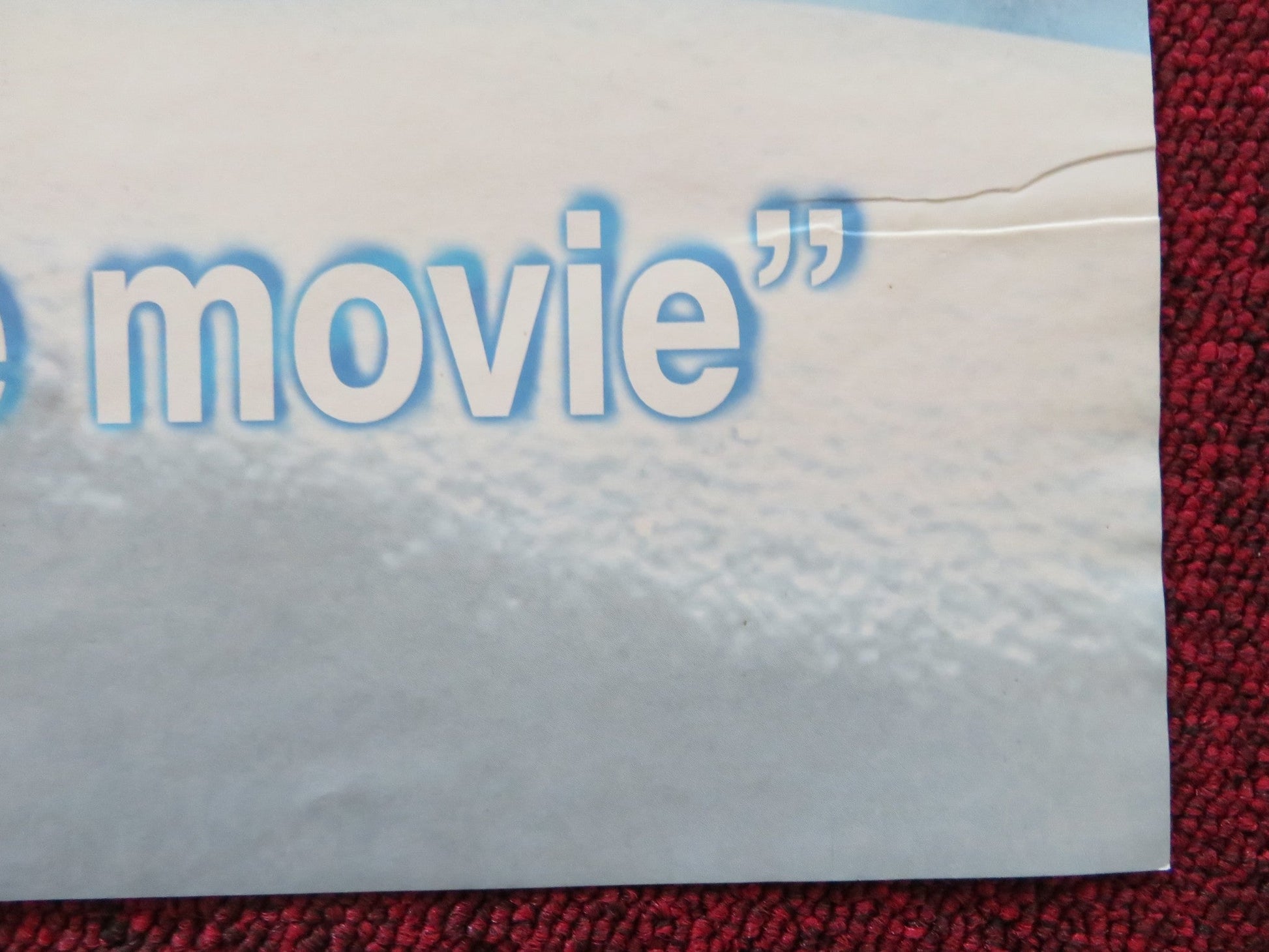 SNOW DOGS VHS VIDEO POSTER CUBA GOODING JR. JAMES COBURN 2002 Rendezvous Cinema Movie posters