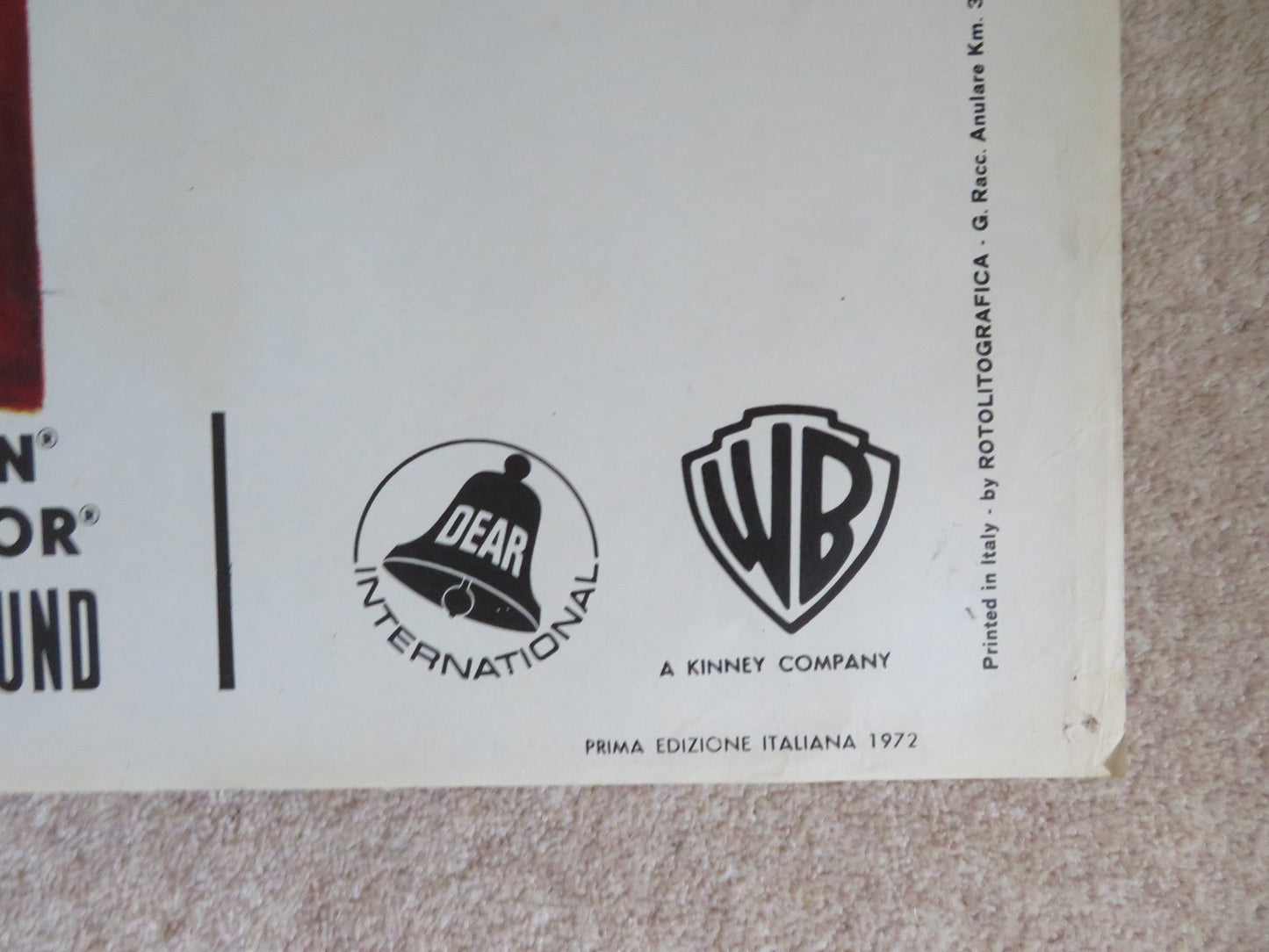 SNOW JOB ITALIAN 2 FOGLIO POSTER JEAN - CLAUDE KILLY DANIELE GAUBERT 1972 Rendezvous Cinema Movie posters