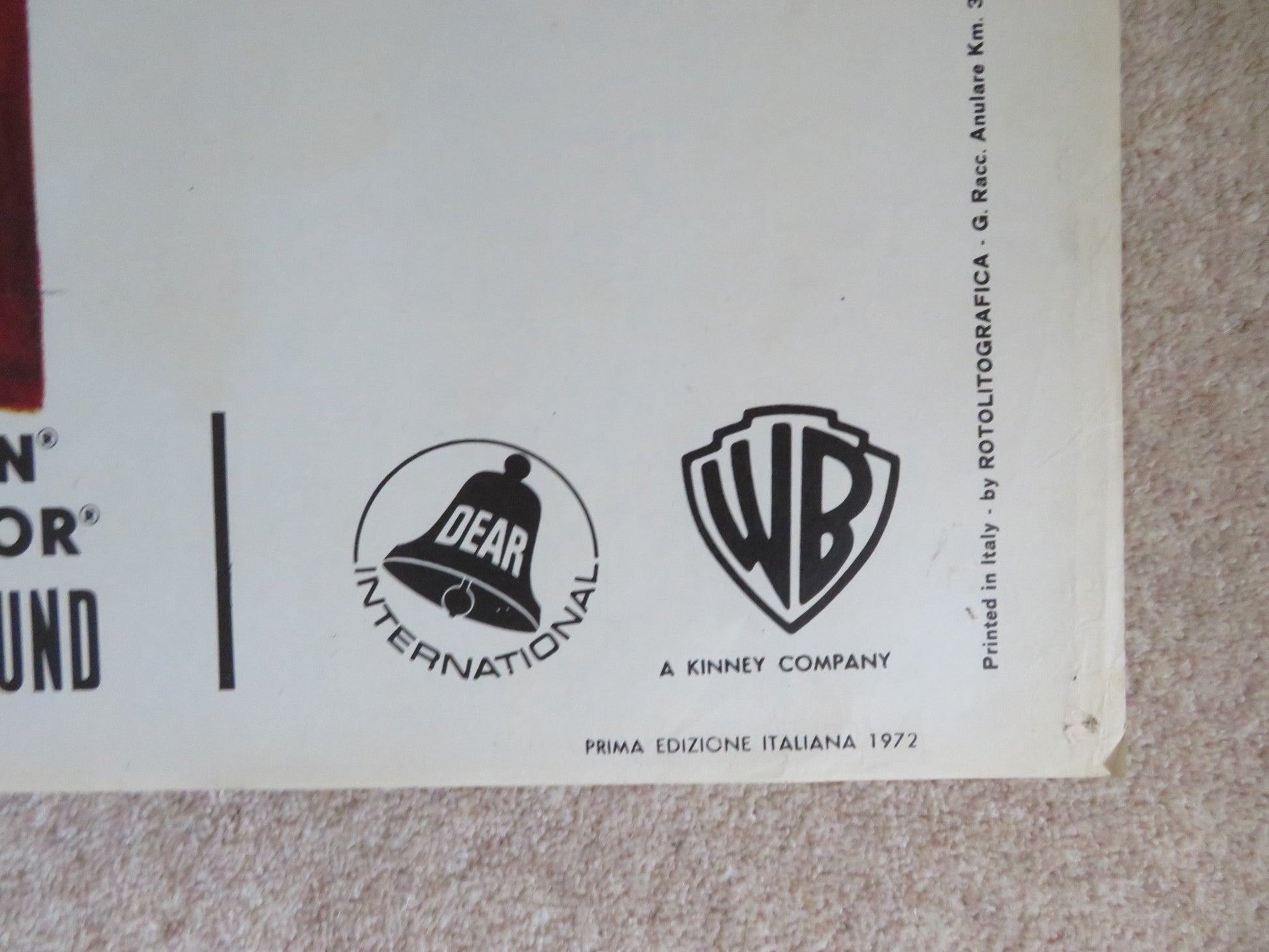 SNOW JOB ITALIAN 2 FOGLIO POSTER JEAN - CLAUDE KILLY DANIELE GAUBERT 1972 Rendezvous Cinema Movie posters