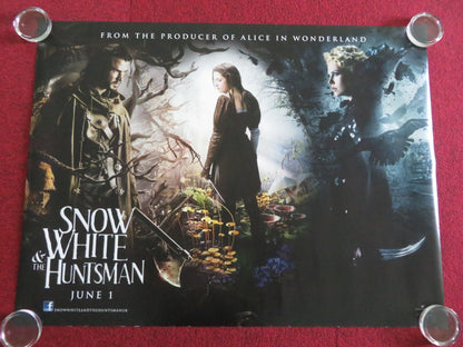 SNOW WHITE AND THE HUNTSMAN - B UK QUAD ROLLED POSTER KRISTEN STEWART 2012 Movie posters