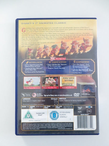 SNOW WHITE AND THE SEVEN DWARFS - 2 DISC DVD (DVD) DISNEY 1937 REGION 2 Movie posters