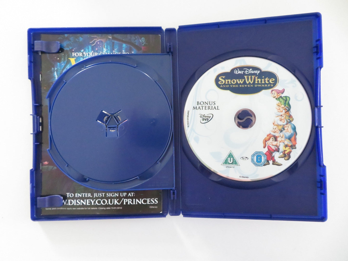 SNOW WHITE AND THE SEVEN DWARFS - 2 DISC DVD (DVD) DISNEY 1937 REGION 2 Movie posters