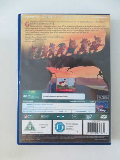 SNOW WHITE AND THE SEVEN DWARFS (DVD) DISNEY ADRIANA CASELOTTI 1937 REGION 2 Movie posters