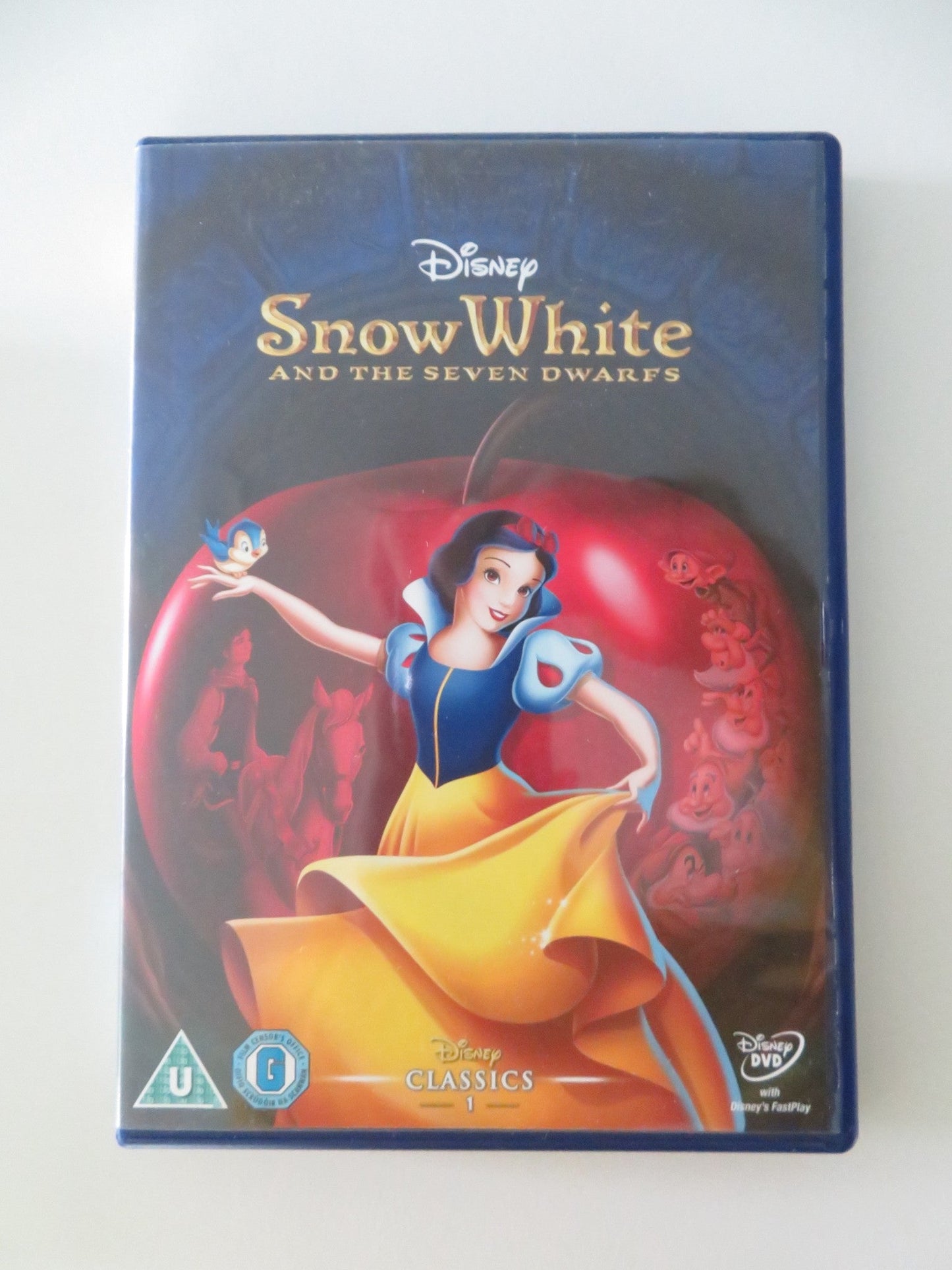 SNOW WHITE AND THE SEVEN DWARFS (DVD) DISNEY ADRIANA CASELOTTI 1937 REGION 2 Movie posters