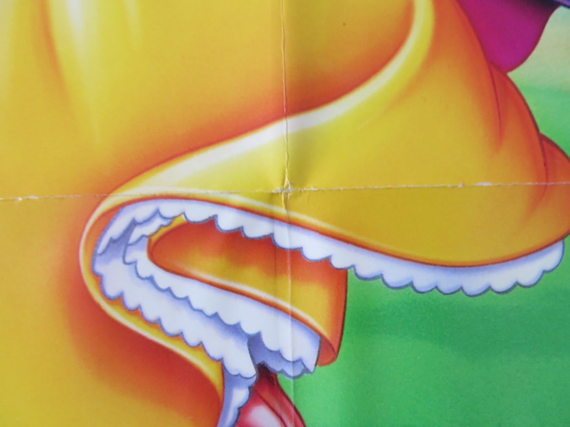 SNOW WHITE AND THE SEVEN DWARFS FOLDED US ONE SHEET POSTER DISNEY R. ATWELL 1993 Rendezvous Cinema Movie posters