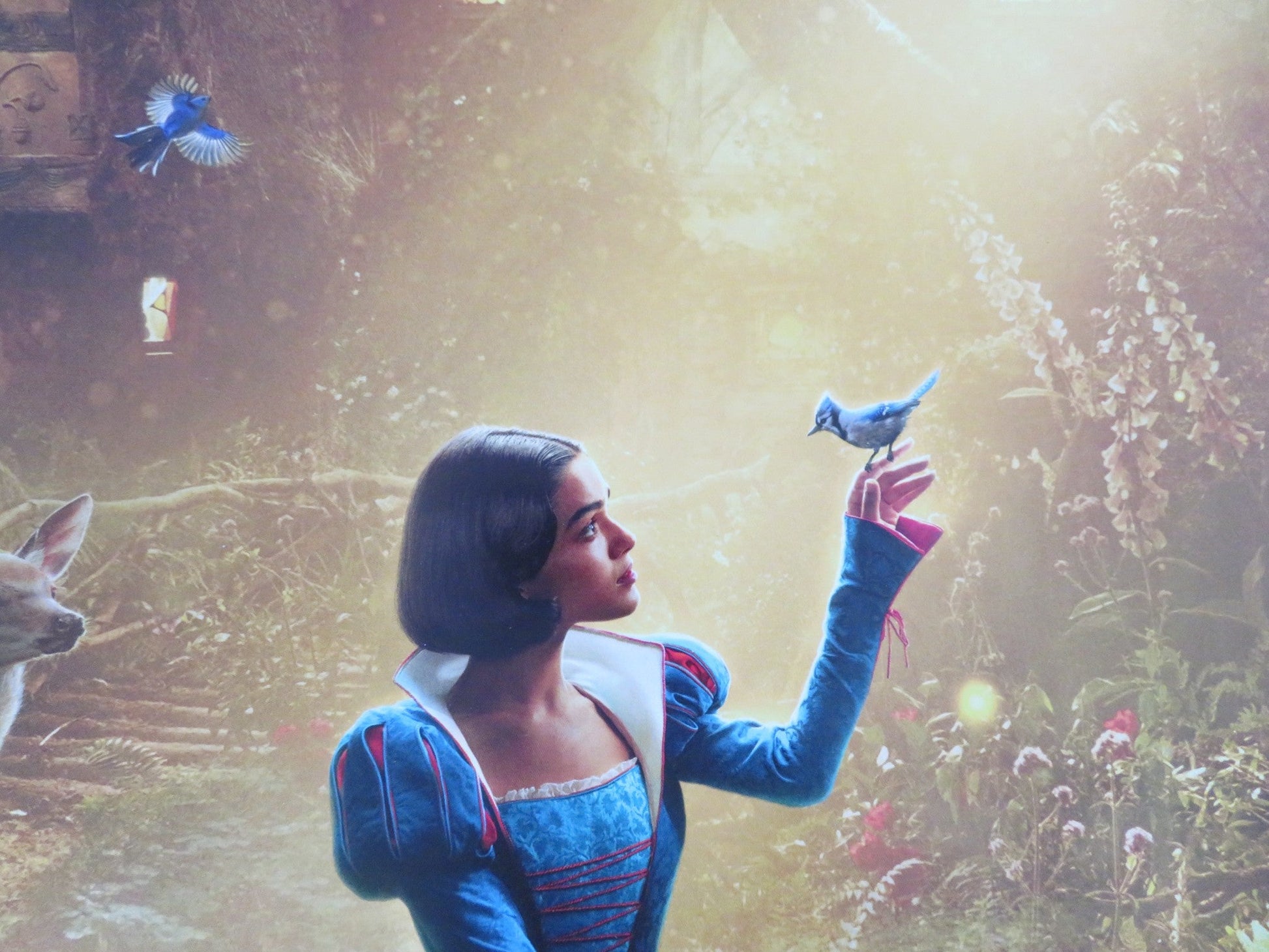 SNOW WHITE - B UK QUAD ROLLED POSTER DISNEY RACHEL ZEGLER GAL GADOT 2025 Movie posters