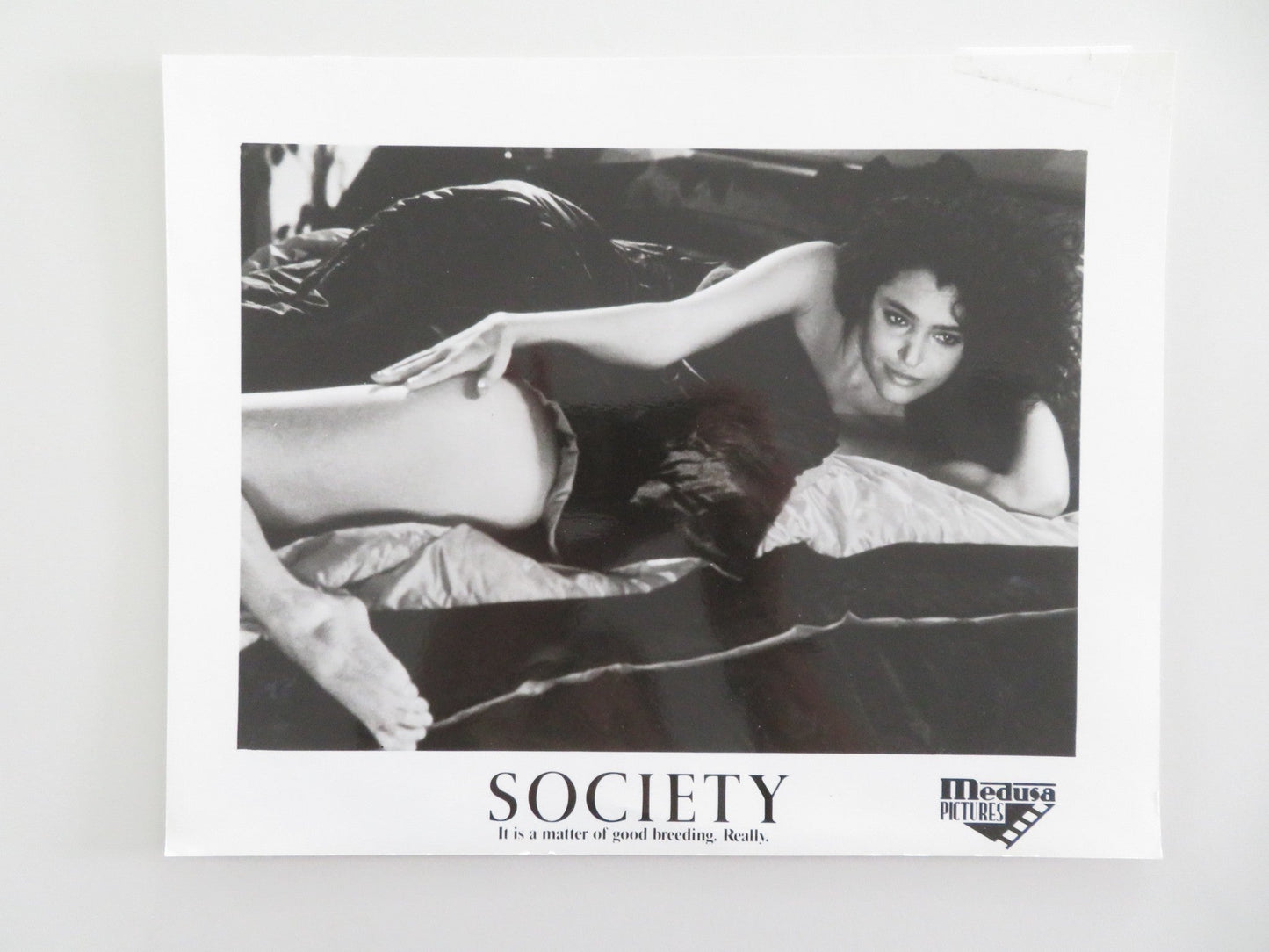 SOCIETY MOVIE STILL PHOTO DEVIN DEVASQUEZ BILLY WARLOCK 1989 Movie posters