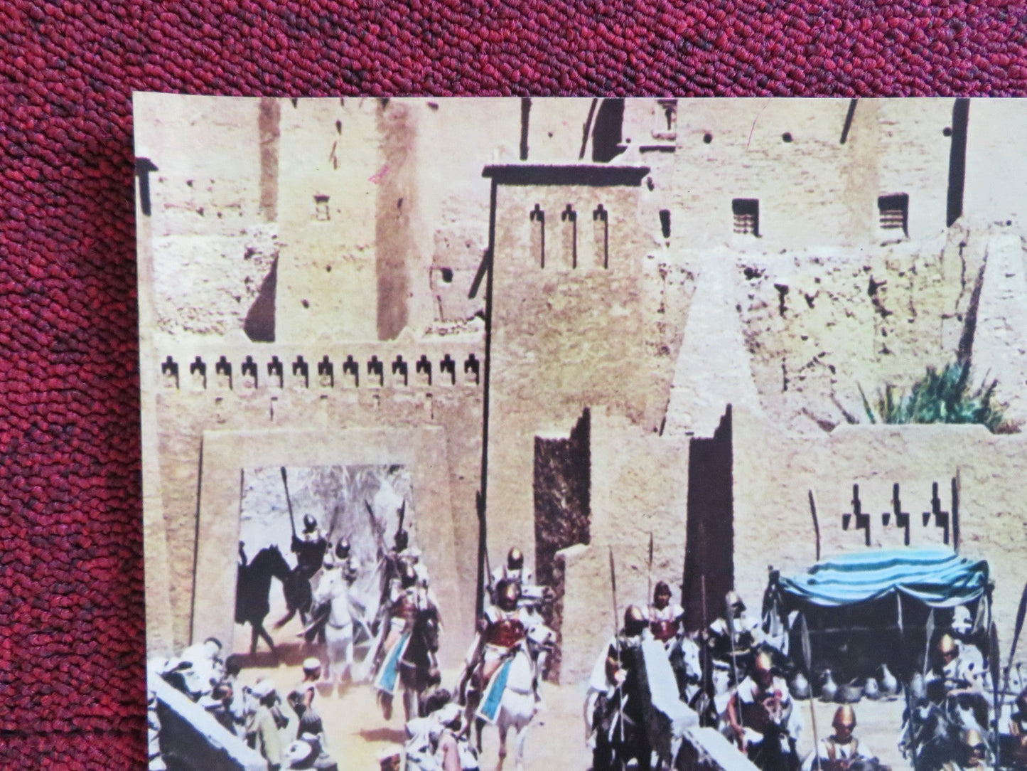 SODOM AND GOMORRAH - A ITALIAN FOTOBUSTA POSTER STEWART GRANGER PIER ANGELI 1962 Rendezvous Cinema Movie posters