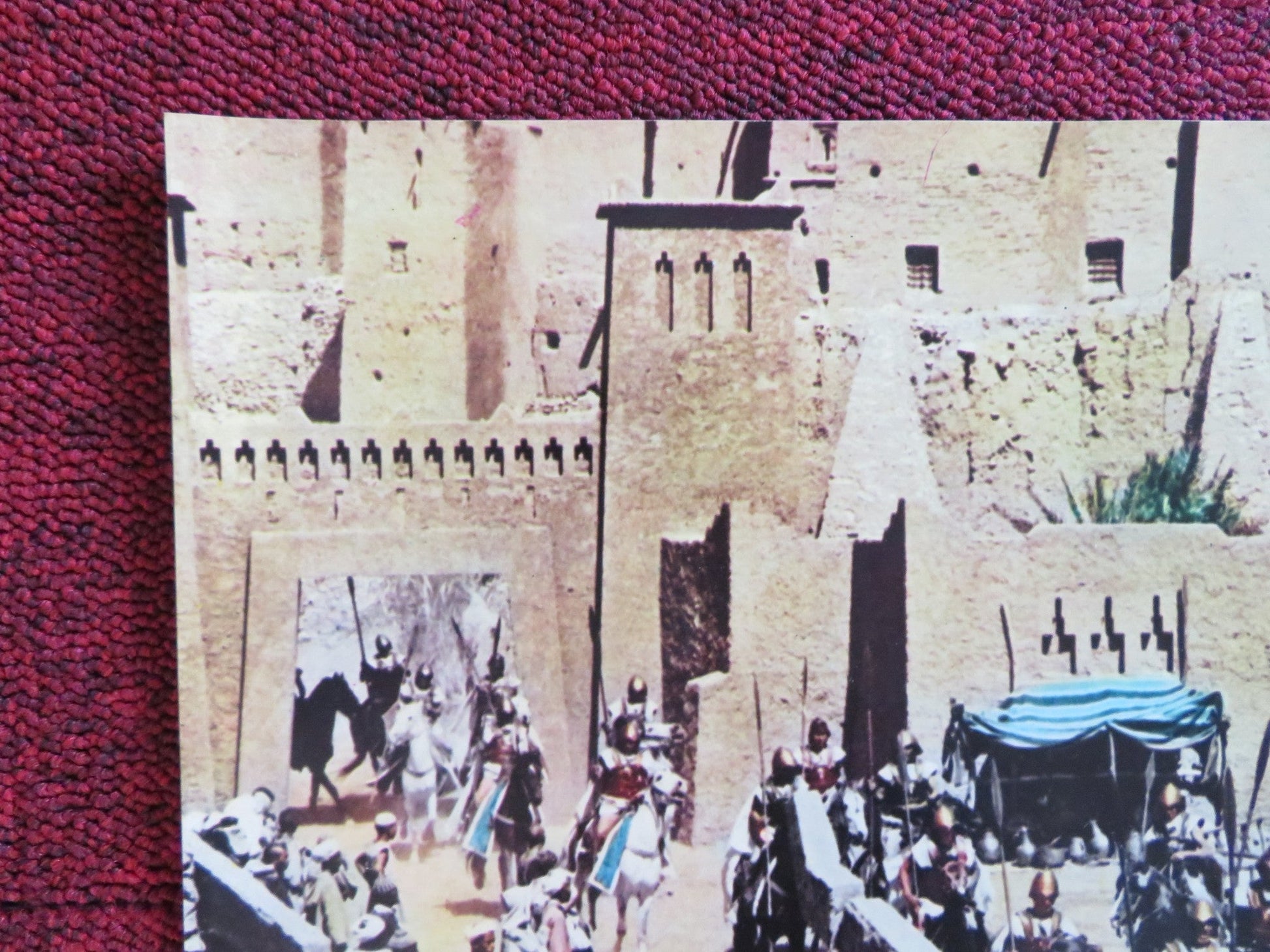 SODOM AND GOMORRAH - A ITALIAN FOTOBUSTA POSTER STEWART GRANGER PIER ANGELI 1962 Rendezvous Cinema Movie posters