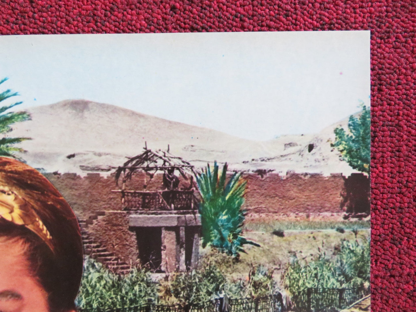 SODOM AND GOMORRAH - A ITALIAN FOTOBUSTA POSTER STEWART GRANGER PIER ANGELI 1962 Rendezvous Cinema Movie posters