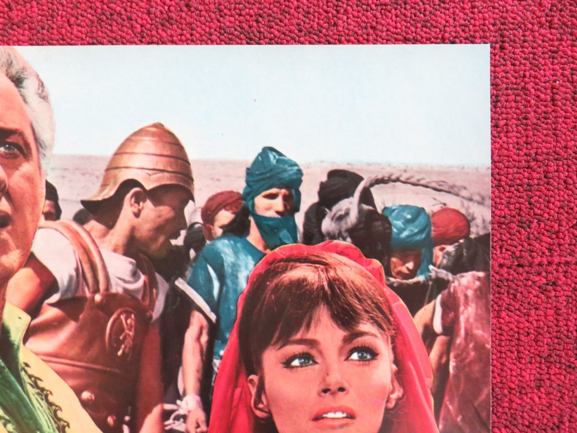 SODOM AND GOMORRAH - B ITALIAN FOTOBUSTA POSTER STEWART GRANGER PIER ANGELI 1962 Rendezvous Cinema Movie posters