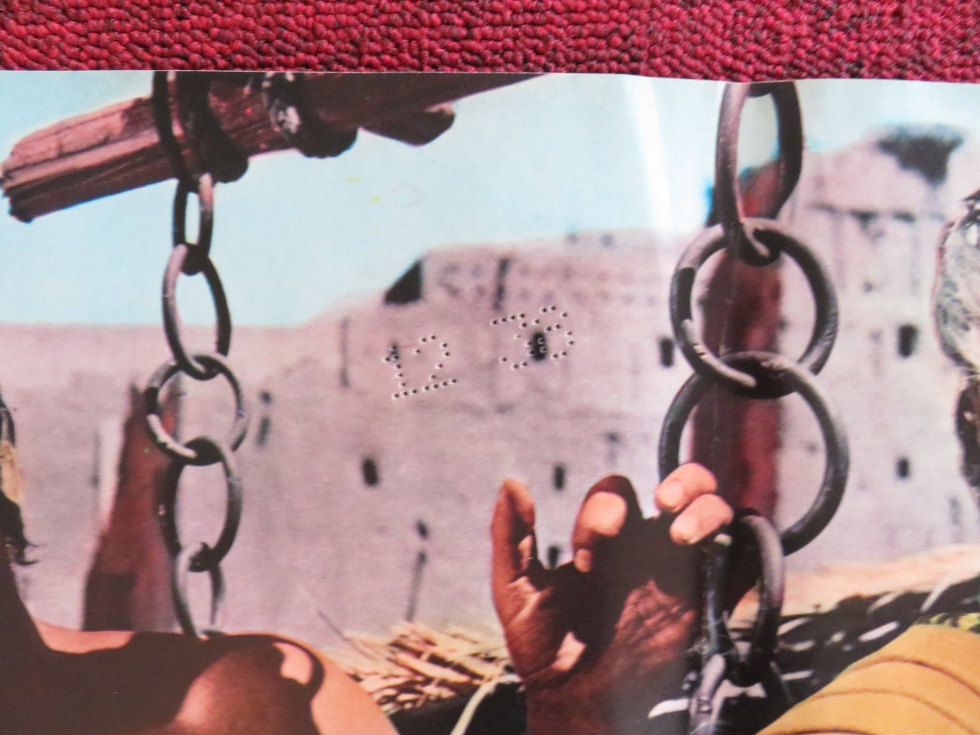 SODOM AND GOMORRAH - B ITALIAN FOTOBUSTA POSTER STEWART GRANGER PIER ANGELI 1962 Rendezvous Cinema Movie posters