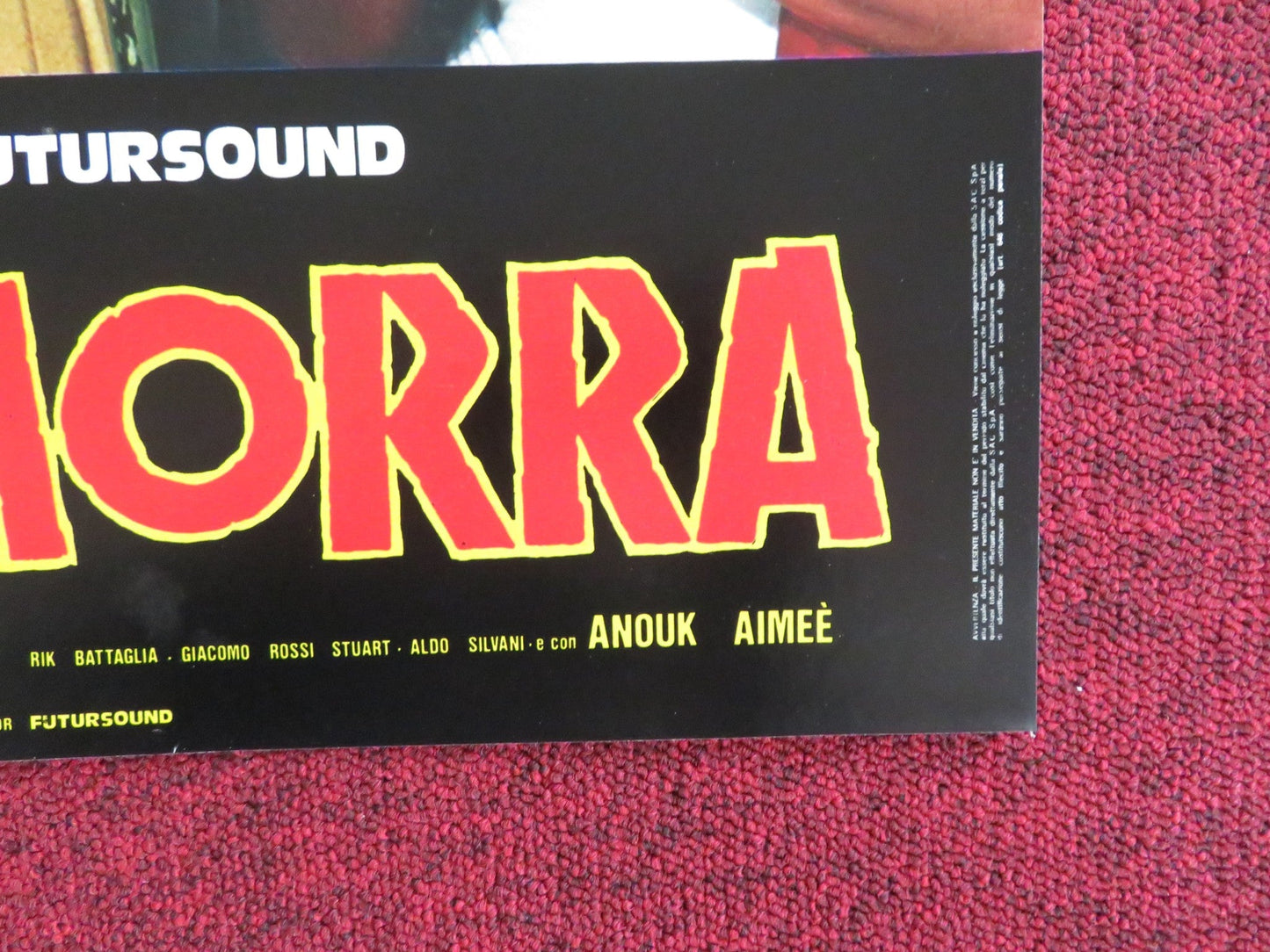 SODOM AND GOMORRAH - B ITALIAN FOTOBUSTA POSTER STEWART GRANGER PIER ANGELI 1962 Rendezvous Cinema Movie posters