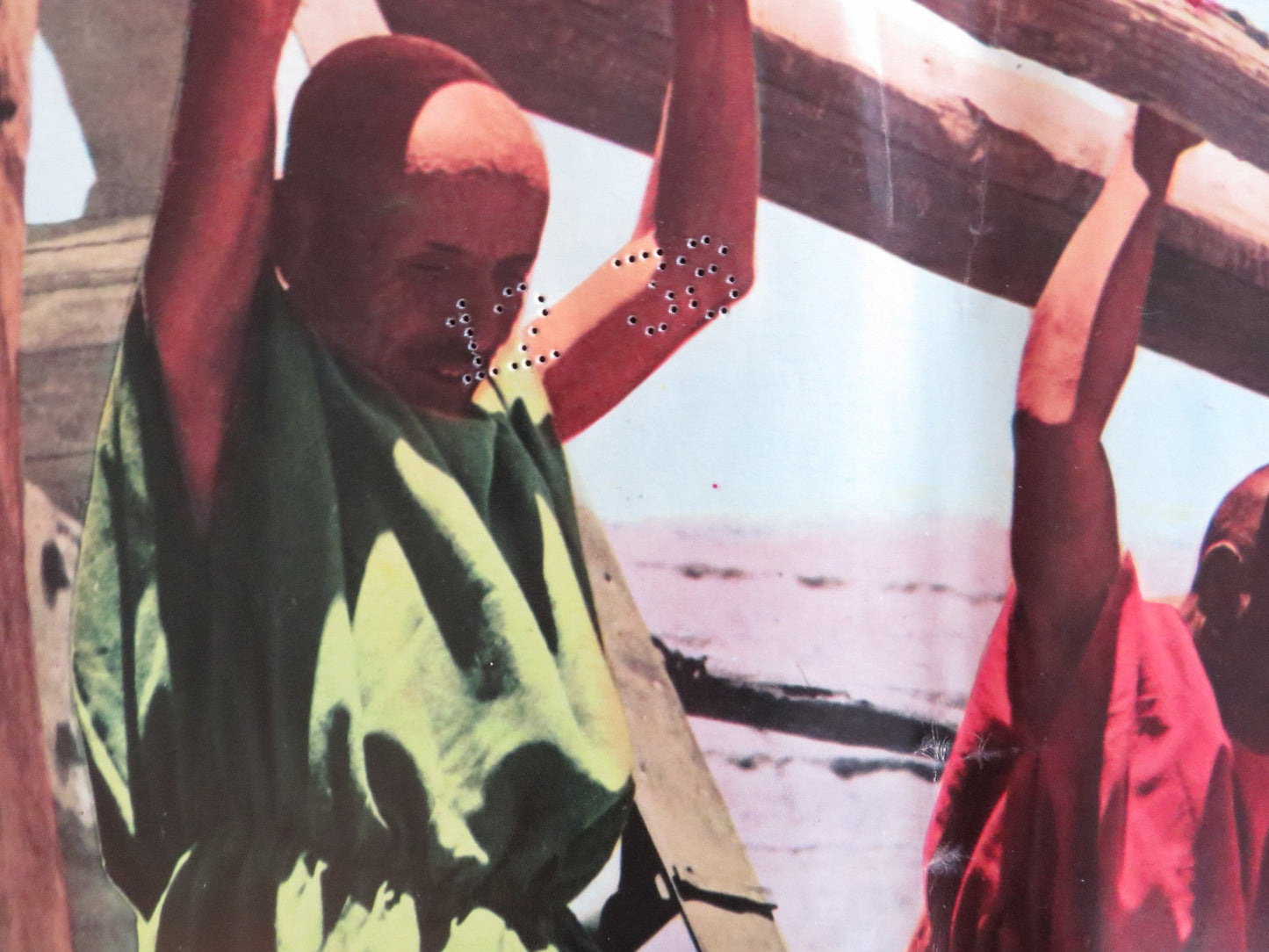 SODOM AND GOMORRAH - C ITALIAN FOTOBUSTA POSTER STEWART GRANGER PIER ANGELI 1962 Rendezvous Cinema Movie posters