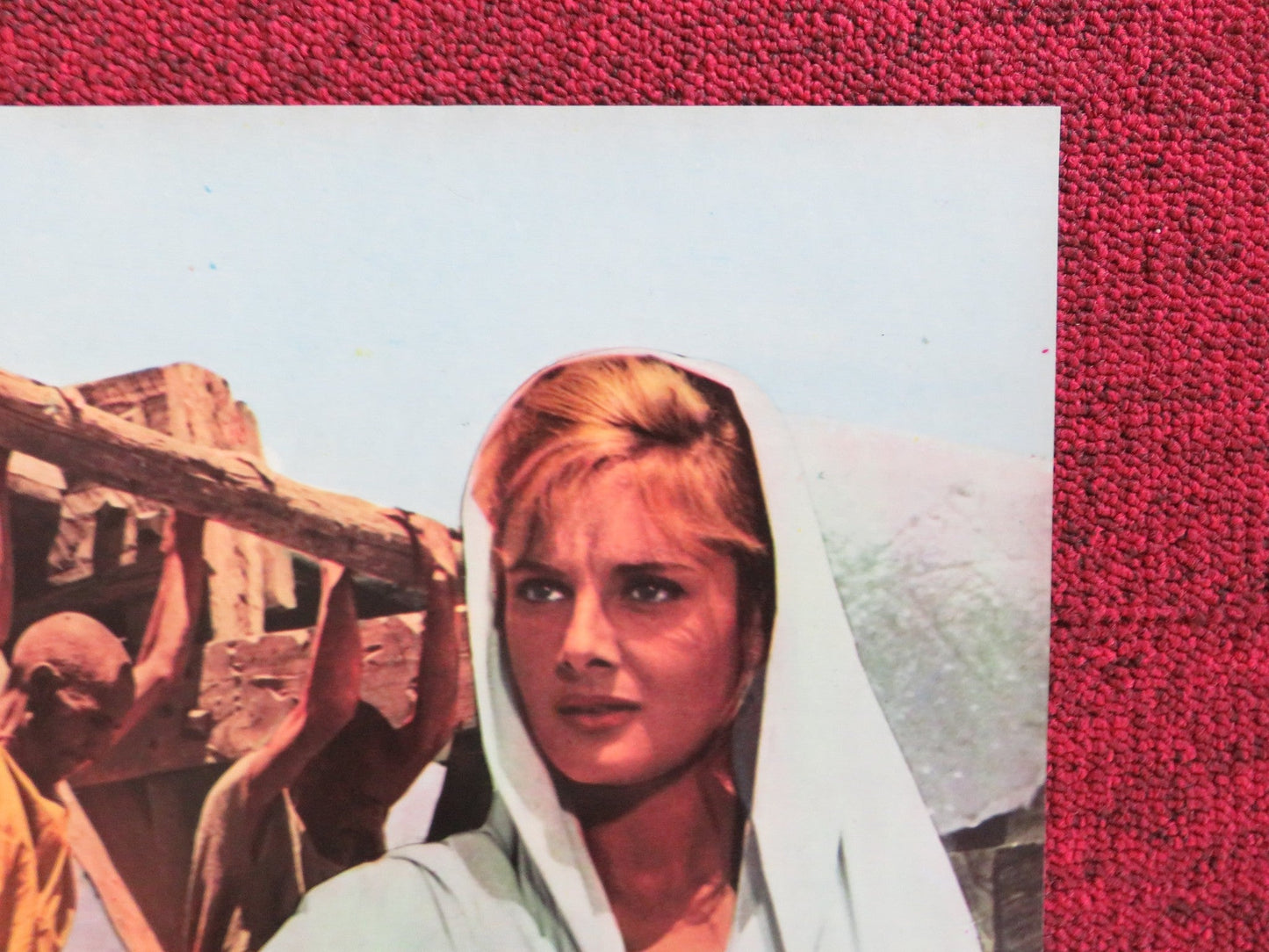 SODOM AND GOMORRAH - C ITALIAN FOTOBUSTA POSTER STEWART GRANGER PIER ANGELI 1962 Rendezvous Cinema Movie posters