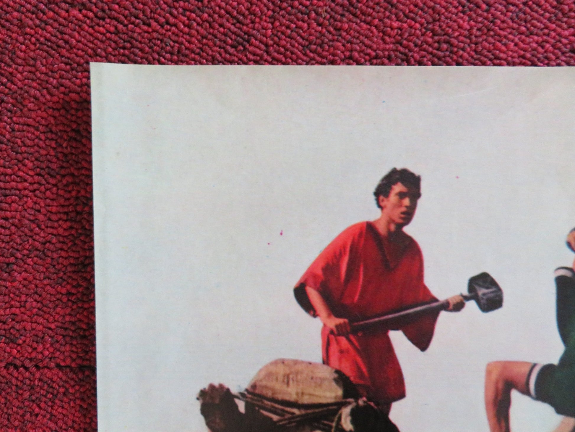 SODOM AND GOMORRAH - D ITALIAN FOTOBUSTA POSTER STEWART GRANGER PIER ANGELI 1962 Rendezvous Cinema Movie posters