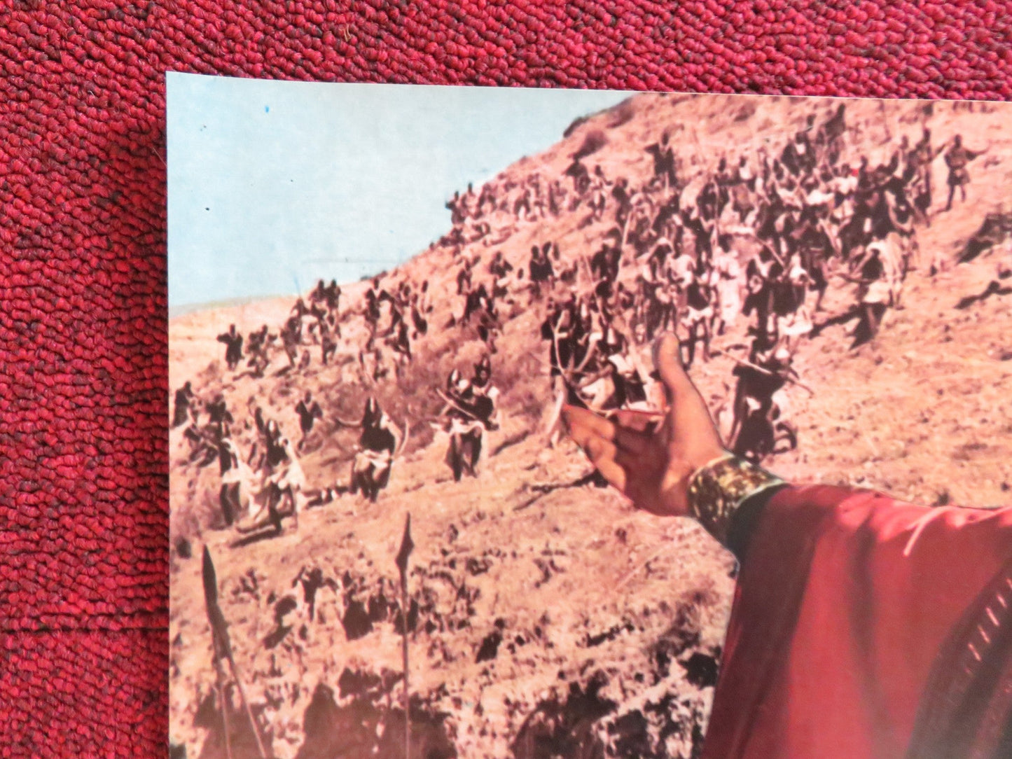 SODOM AND GOMORRAH - E ITALIAN FOTOBUSTA POSTER STEWART GRANGER PIER ANGELI 1962 Rendezvous Cinema Movie posters