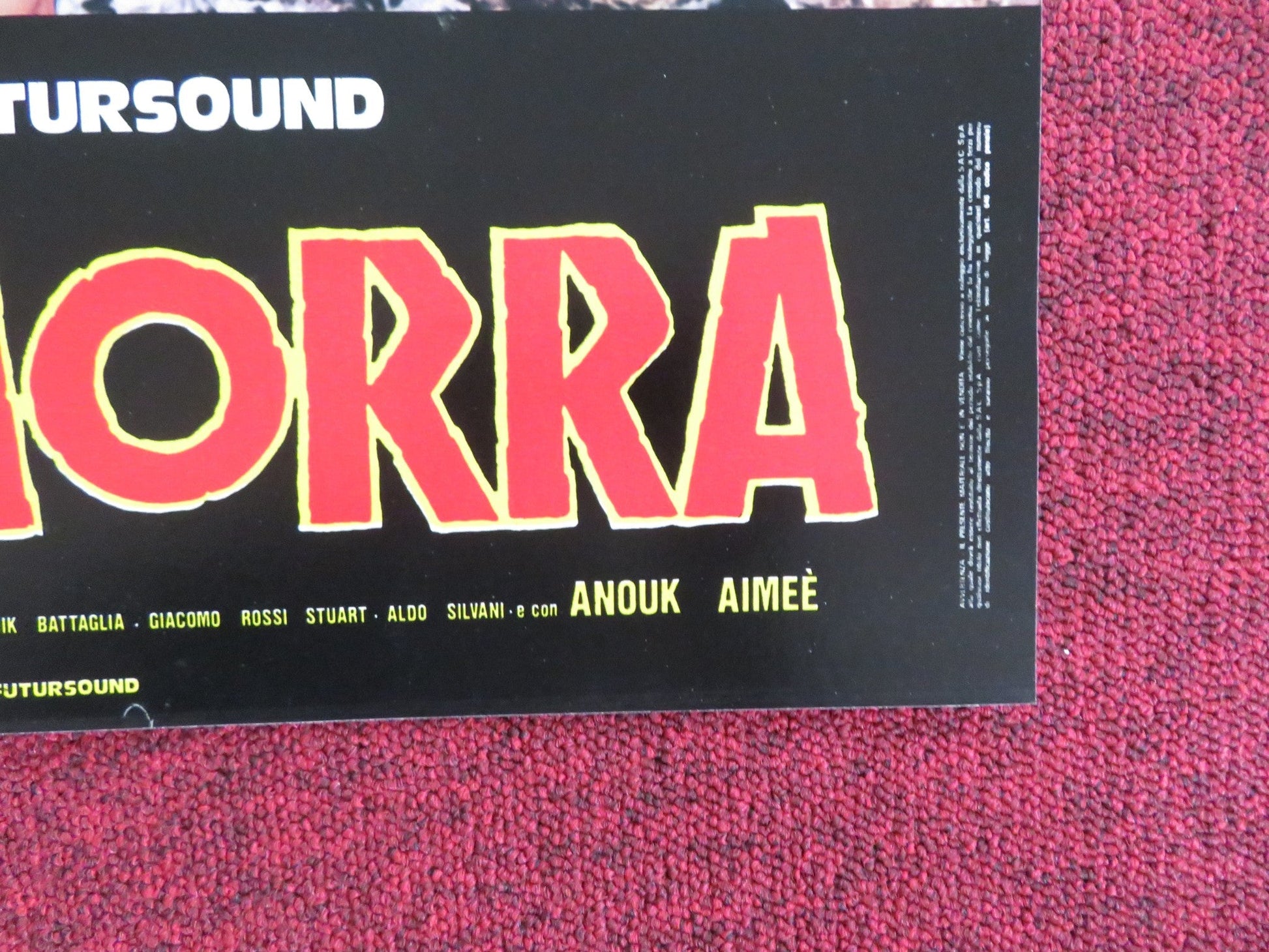 SODOM AND GOMORRAH - G ITALIAN FOTOBUSTA POSTER STEWART GRANGER PIER ANGELI 1962 Rendezvous Cinema Movie posters