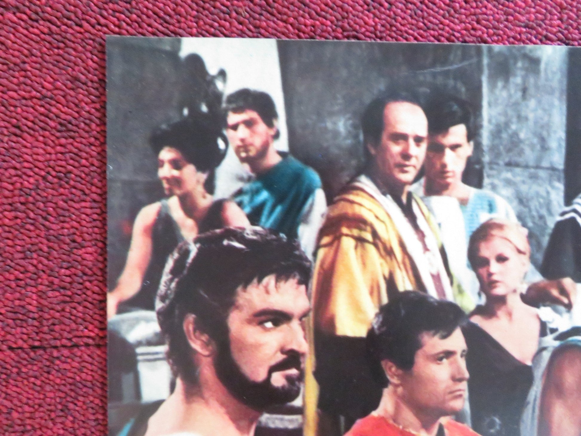 SODOM AND GOMORRAH - J ITALIAN FOTOBUSTA POSTER STEWART GRANGER PIER ANGELI 1962 Rendezvous Cinema Movie posters