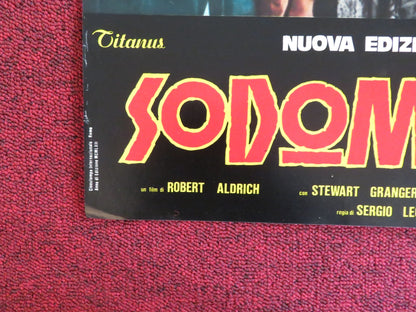 SODOM AND GOMORRAH - J ITALIAN FOTOBUSTA POSTER STEWART GRANGER PIER ANGELI 1962 Rendezvous Cinema Movie posters