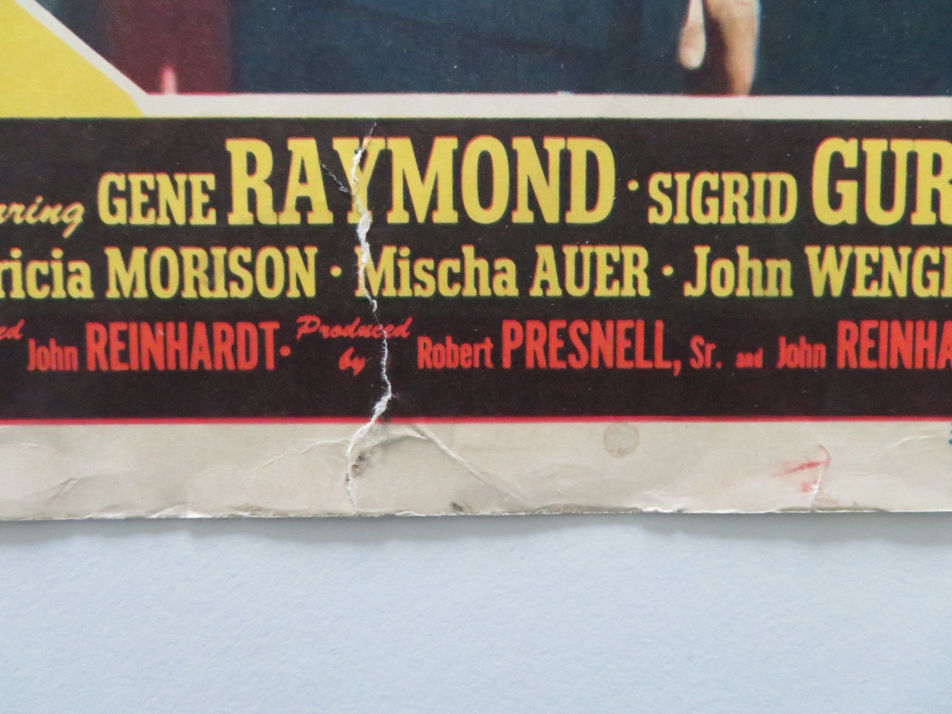 SOFIA - #3 US LOBBY CARD GENE RAYMOND SIGRID GURIE 1948 Rendezvous Cinema Movie posters