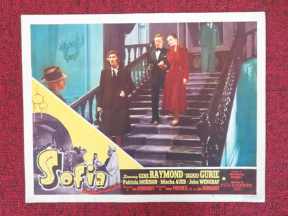 SOFIA US LOBBY CARD FULL SET GENE RAYMOND SIGRID GURIE 1948 Movie posters