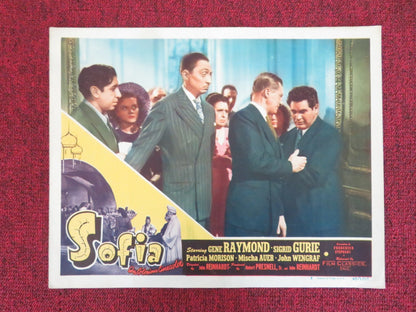 SOFIA US LOBBY CARD FULL SET GENE RAYMOND SIGRID GURIE 1948 Movie posters
