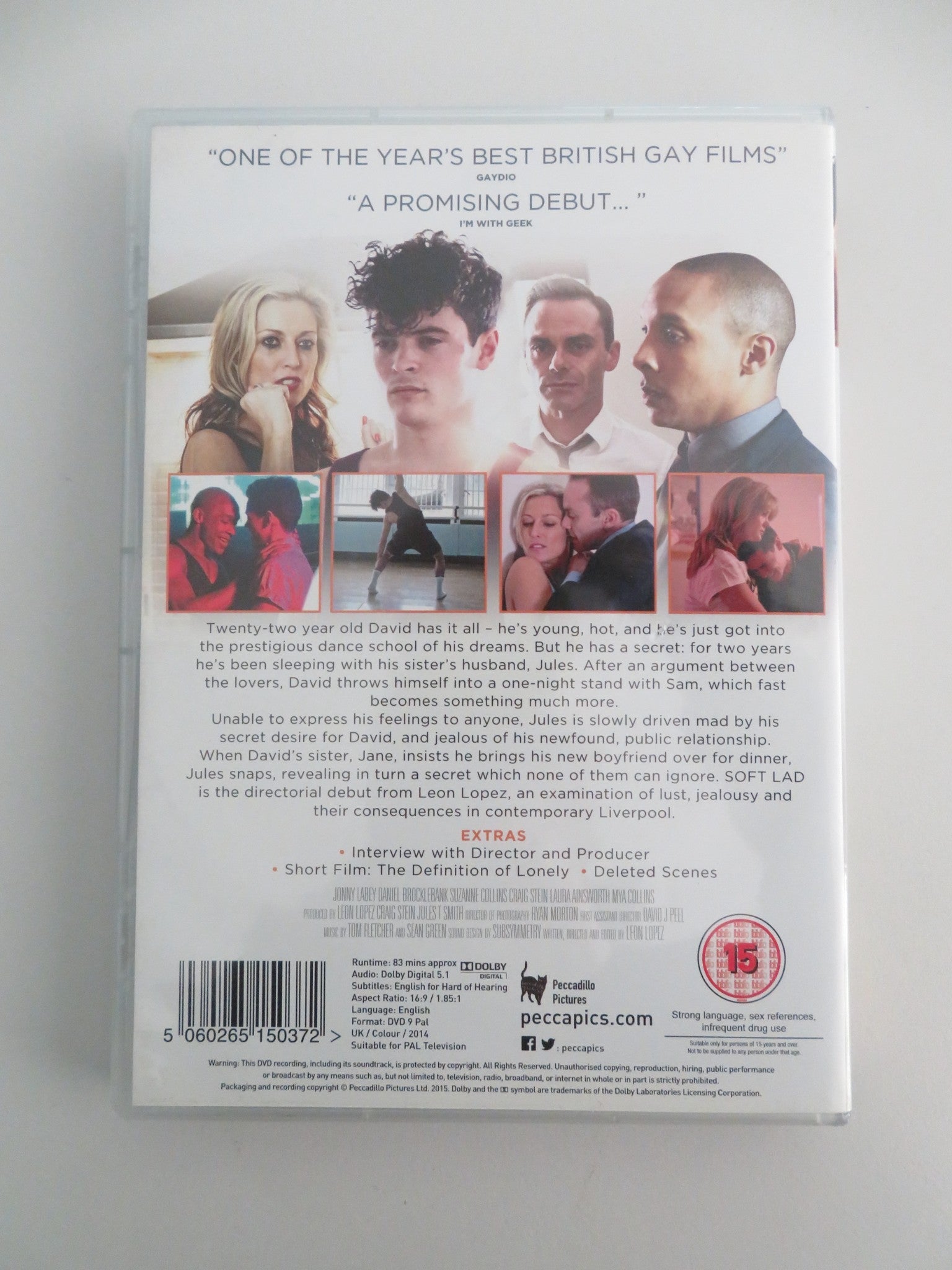 Soft Lad (DVD) Jonny Labey Laura Ainsworth 2015 Region 2 Movie posters