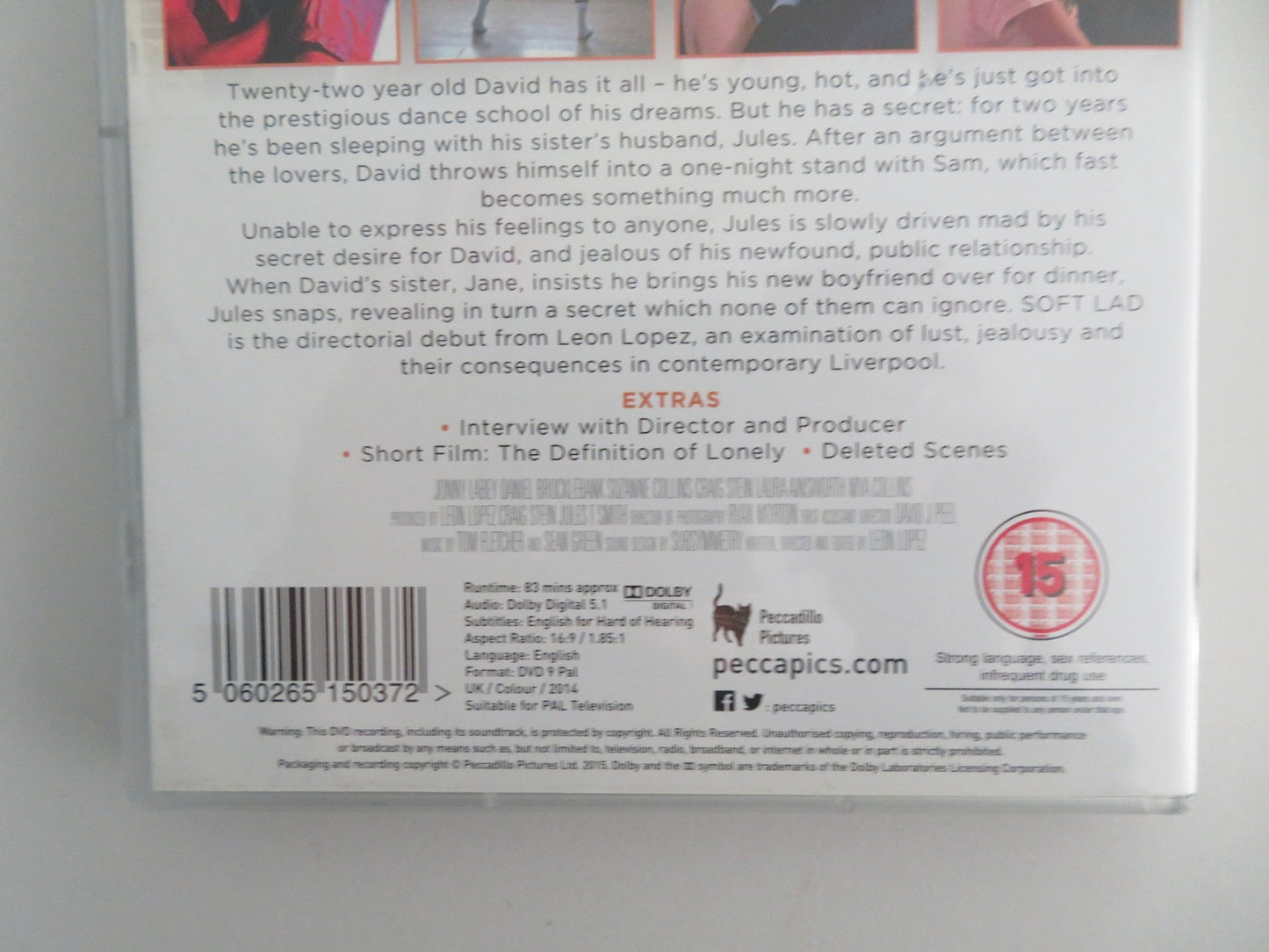 Soft Lad (DVD) Jonny Labey Laura Ainsworth 2015 Region 2 Movie posters