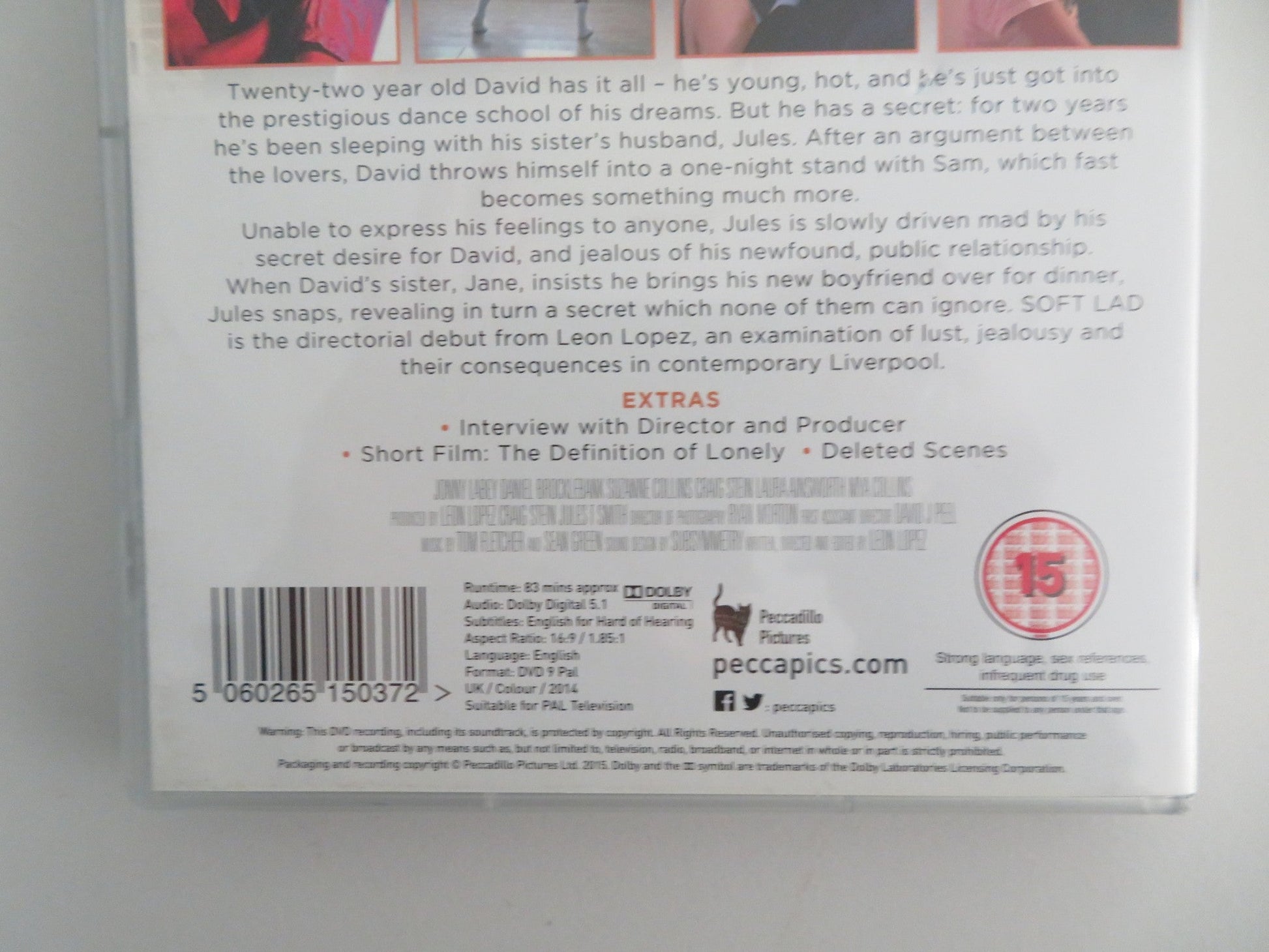 Soft Lad (DVD) Jonny Labey Laura Ainsworth 2015 Region 2 Movie posters
