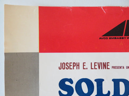 SOLDIER BLUE - A ITALIAN FOTOBUSTA POSTER CANDICE BERGEN DONALD PLEASENCE 1970 Rendezvous Cinema Movie posters