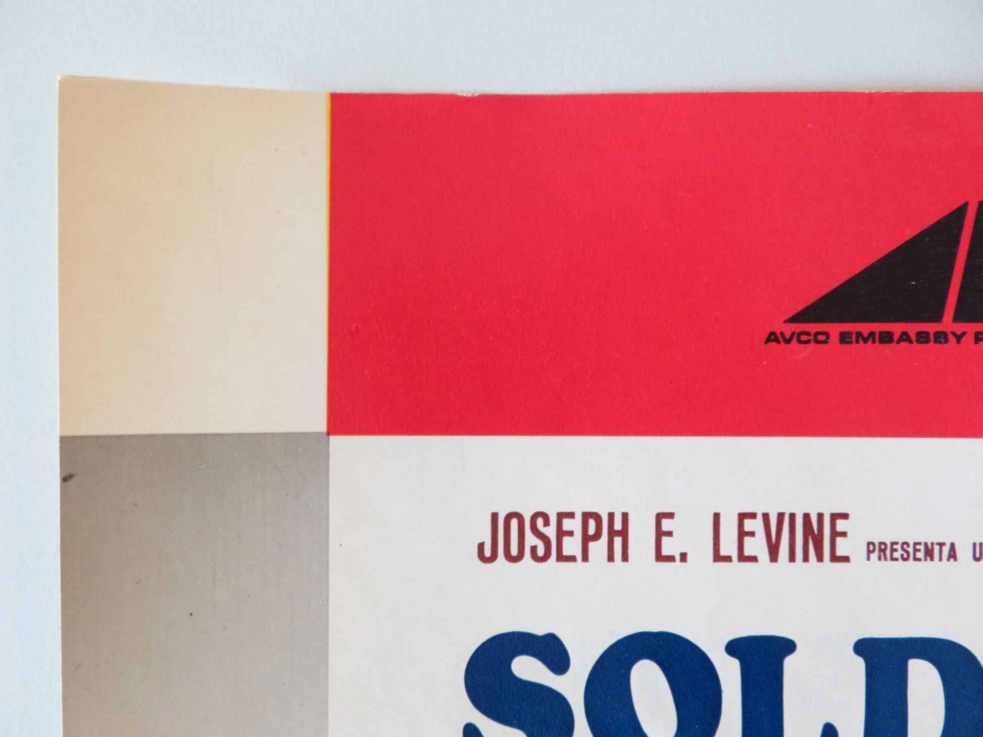 SOLDIER BLUE - C ITALIAN FOTOBUSTA POSTER CANDICE BERGEN DONALD PLEASENCE 1970 Rendezvous Cinema Movie posters