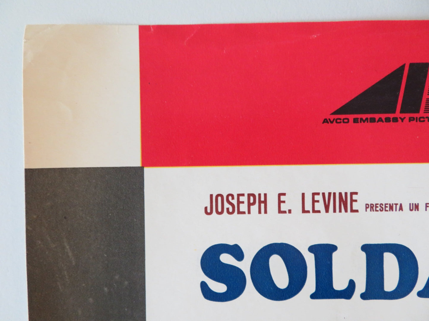 SOLDIER BLUE - D ITALIAN FOTOBUSTA POSTER CANDICE BERGEN DONALD PLEASENCE 1970 Rendezvous Cinema Movie posters