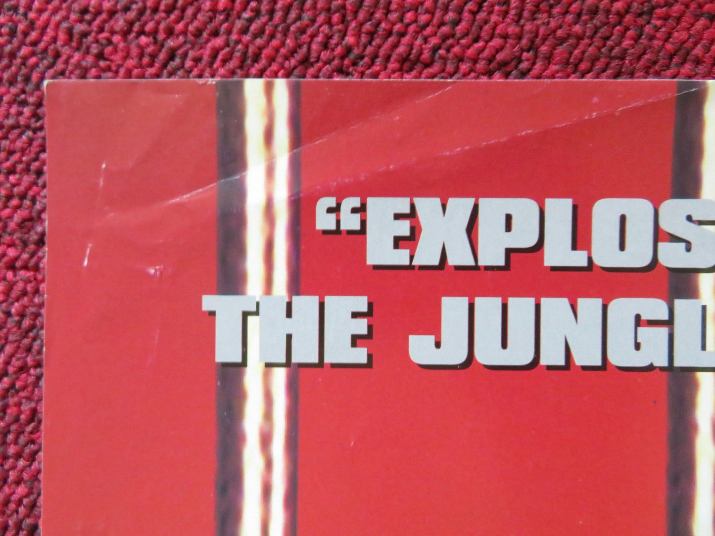 SOLDIER BOYZ VHS VIDEO POSTER MICHAELL DUDIKOFF TYRIN TURNER 1995 Rendezvous Cinema Movie posters