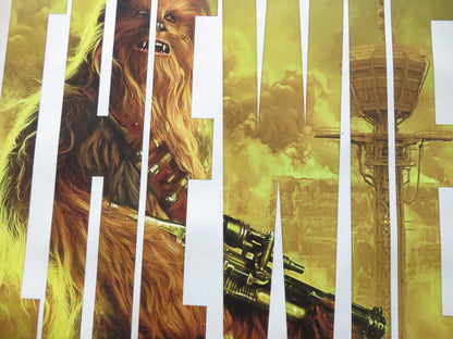 SOLO: A STAR WARS STORY - CHEWIE US ONE SHEET ROLLED POSTER A. EHRENREICH 2018 Rendezvous Cinema Movie posters