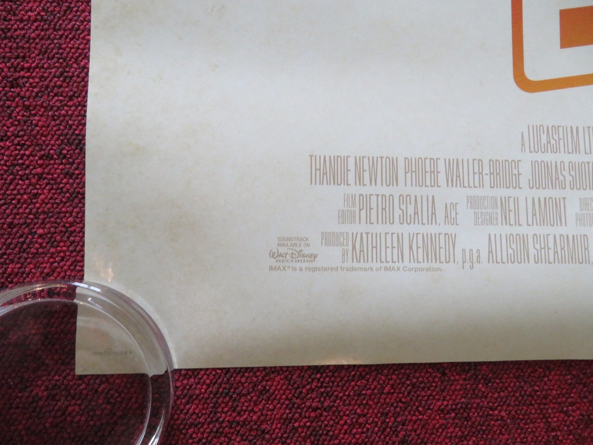 SOLO: A STAR WARS STORY US ONE SHEET ROLLED POSTER ALDEN EHRENREICH 2018 Rendezvous Cinema Movie posters