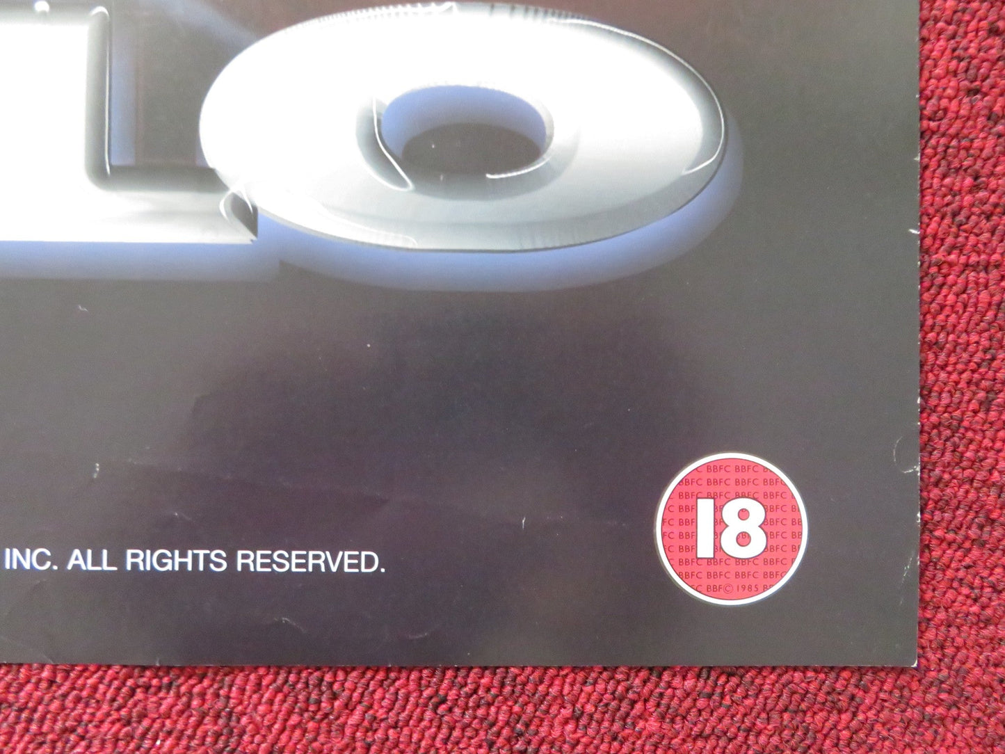 SOLO VHS VIDEO POSTER MARIO VAN PEEBLES BARRY CORBIN 1996 Rendezvous Cinema Movie posters