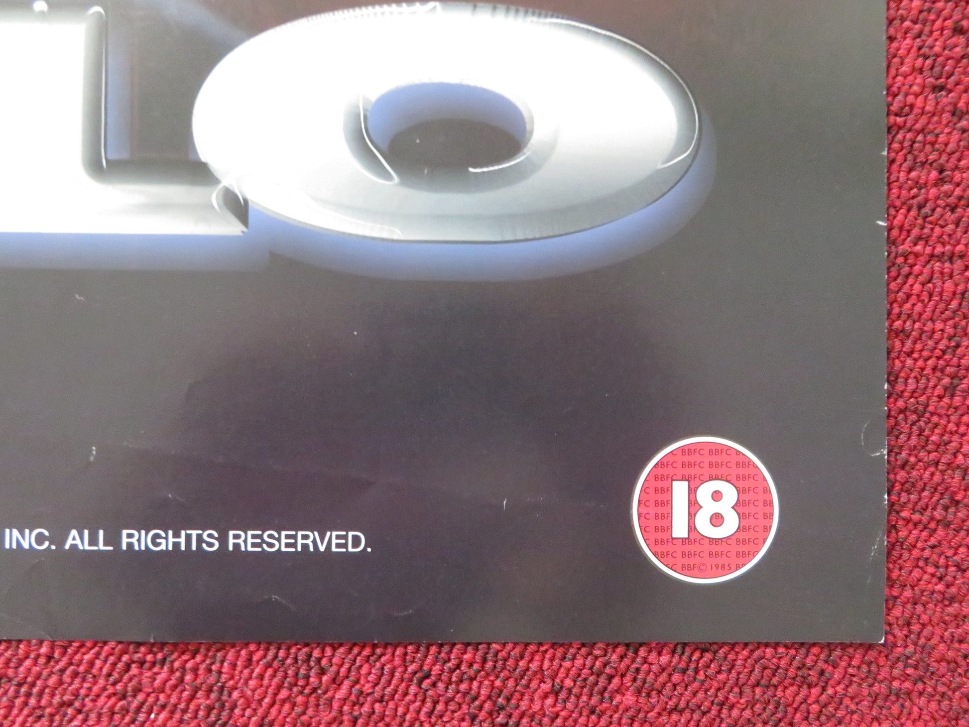 SOLO VHS VIDEO POSTER MARIO VAN PEEBLES BARRY CORBIN 1996 Rendezvous Cinema Movie posters