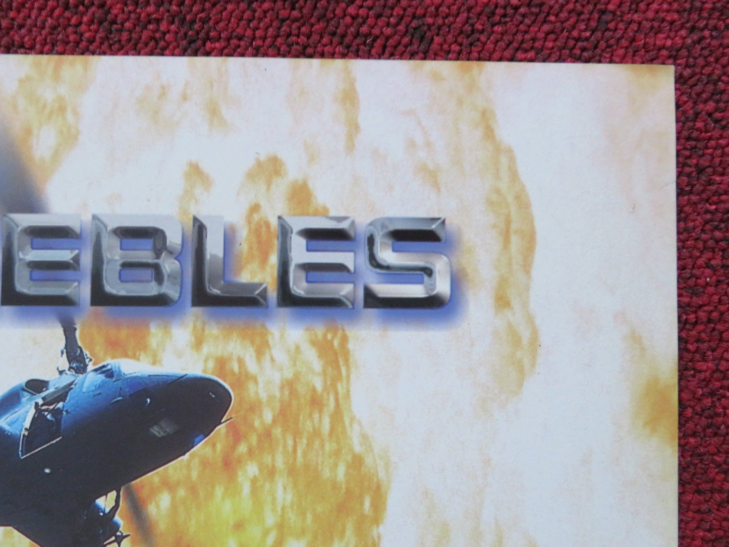 SOLO VHS VIDEO POSTER MARIO VAN PEEBLES BARRY CORBIN 1996 Rendezvous Cinema Movie posters