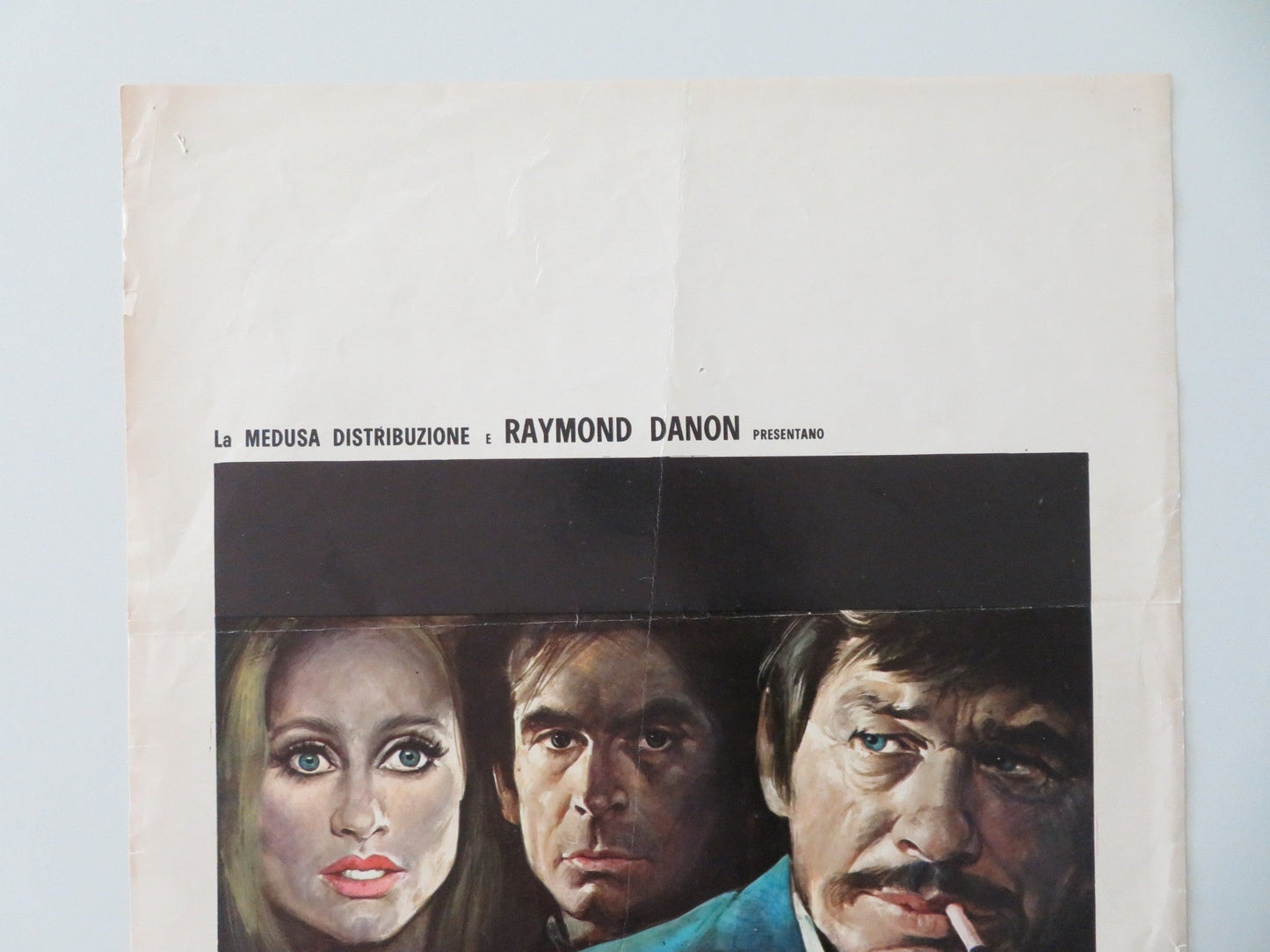 SOMEONE BEHIND THE DOOR ITALIAN LOCANDINA POSTER BRONSON ANTHONY PERKINS 1971 Movie posters
