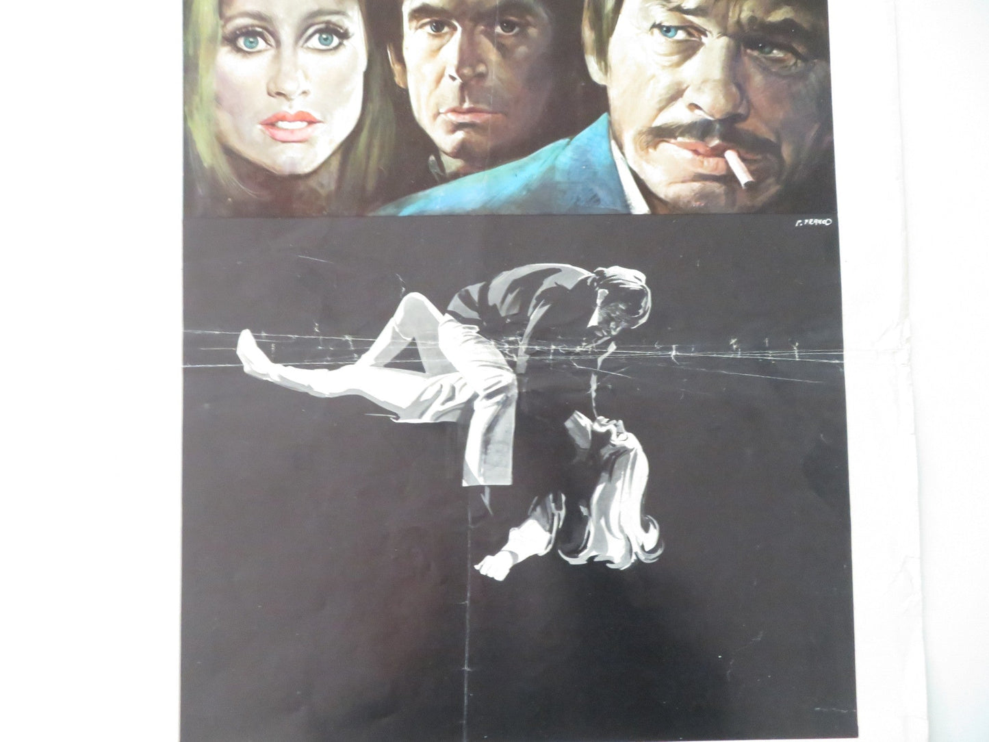SOMEONE BEHIND THE DOOR ITALIAN LOCANDINA POSTER BRONSON ANTHONY PERKINS 1971 Movie posters