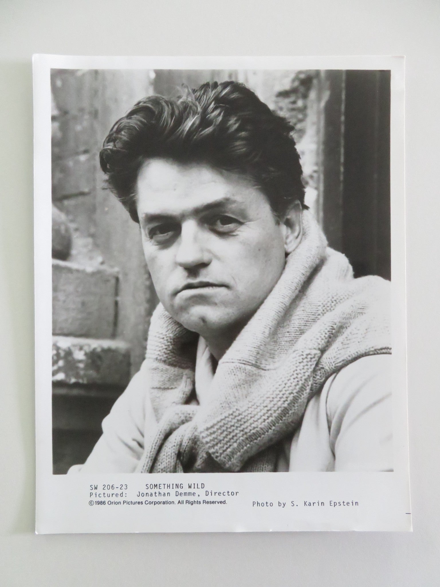 SOMETHING WILD - A MOVIE STILL PHOTO LOT OF 2 JEFF DANIELS M. GRIFFITHS 1986 Movie posters