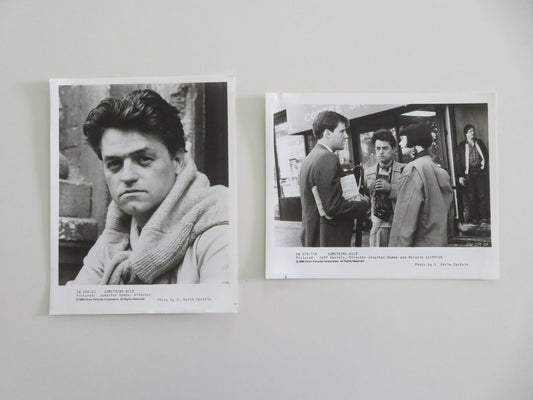 SOMETHING WILD - A MOVIE STILL PHOTO LOT OF 2 JEFF DANIELS M. GRIFFITHS 1986 Movie posters