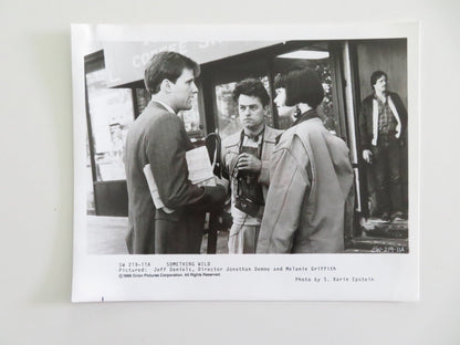 SOMETHING WILD - A MOVIE STILL PHOTO LOT OF 2 JEFF DANIELS M. GRIFFITHS 1986 Movie posters