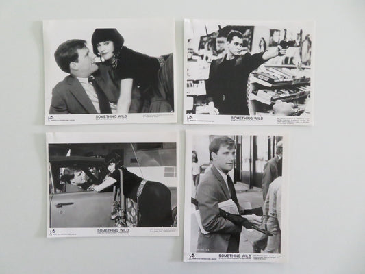 SOMETHING WILD - B MOVIE STILL PHOTO LOT OF 4 JEFF DANIELS MELANIE GRIFFITHS 1986 Movie posters