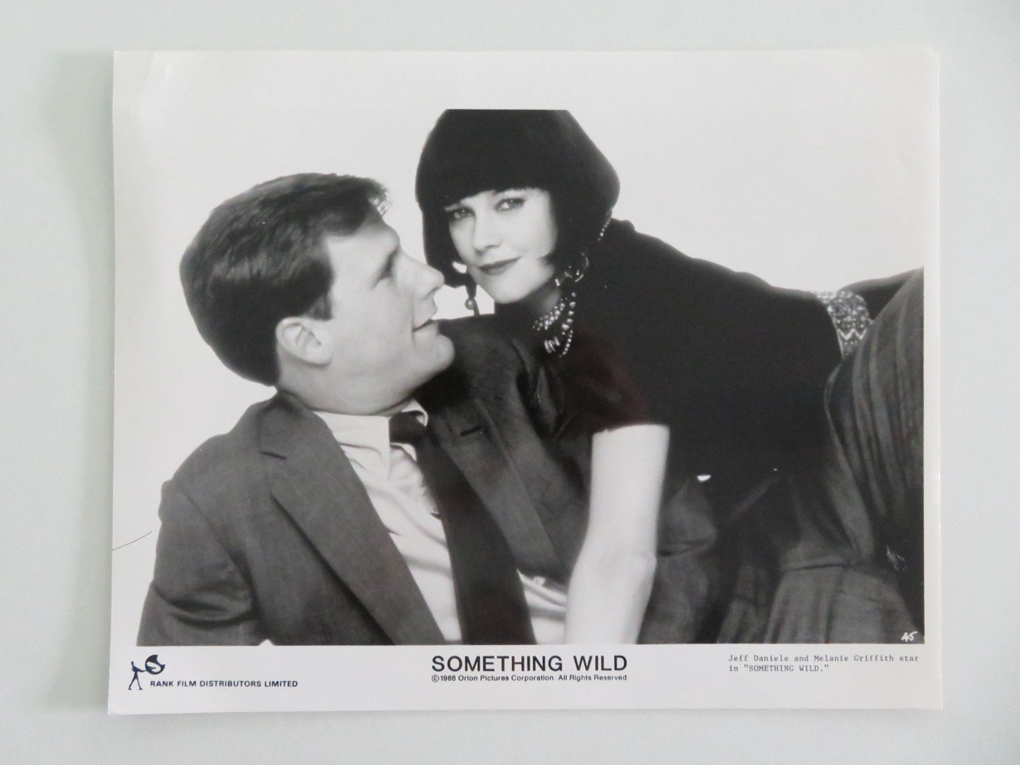 SOMETHING WILD - B MOVIE STILL PHOTO LOT OF 4 JEFF DANIELS MELANIE GRIFFITHS 1986 Movie posters