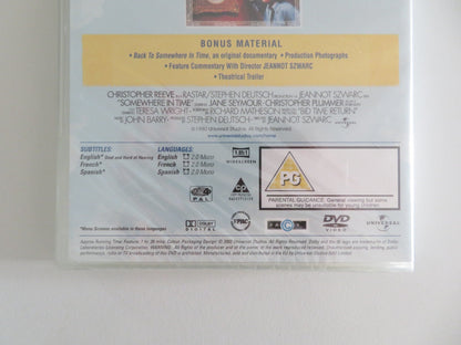 SOMEWHERE IN TIME (DVD) CHRISTOPHER REEVE JANE SEYMOUR 1980 REGION 2, 4 Movie posters