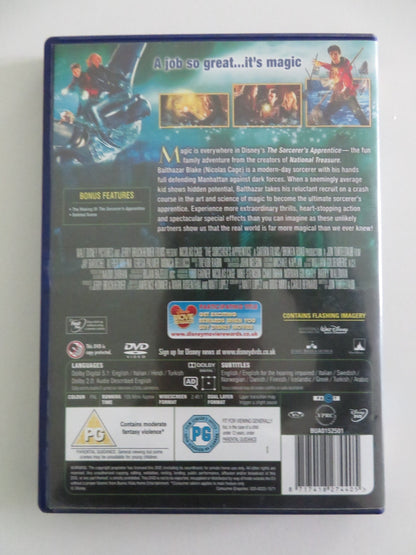 SORCERER'S APPRENTICE (DVD) DISNEY NICOLAS CAGE JAY BARUCHEL 2010 REGION 2 Movie posters